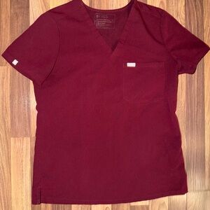 FIGS Womens Catarina One-Pocket Scrub Top, size small